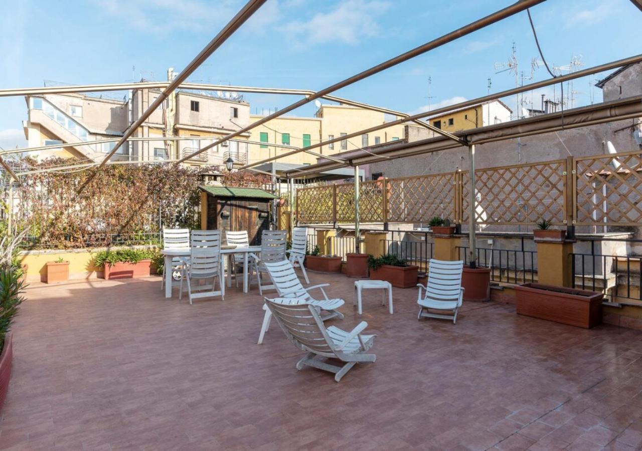Elegant, With Private Terrace Next To The Vatican 罗马 外观 照片