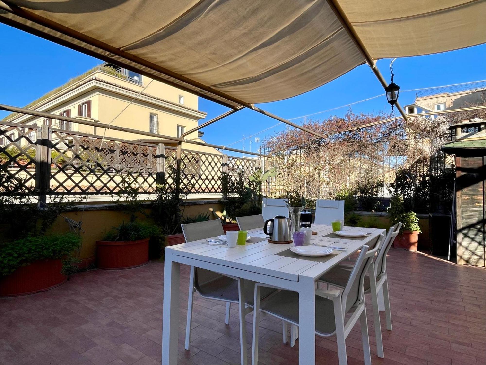 Elegant, With Private Terrace Next To The Vatican 罗马 外观 照片