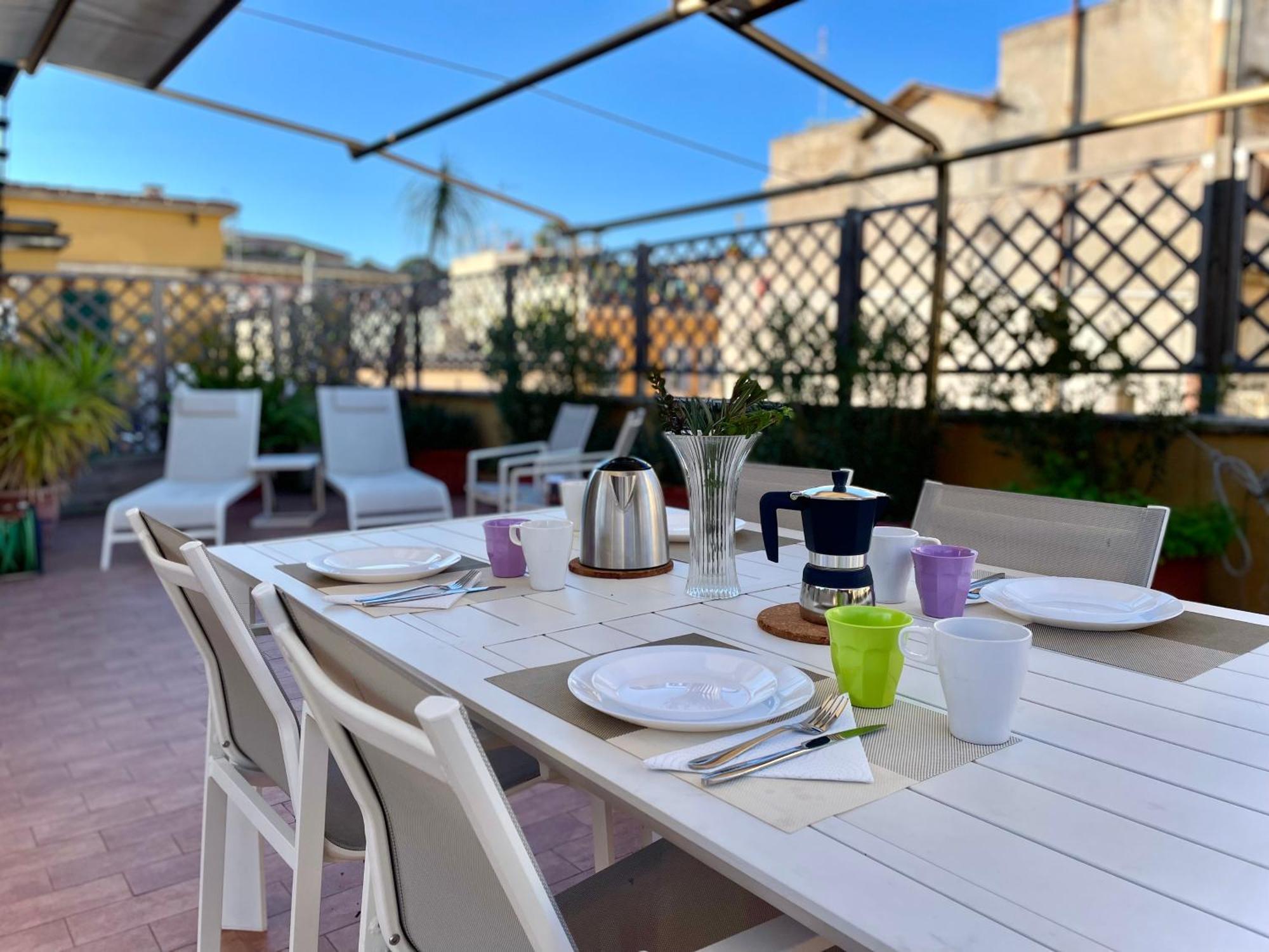 Elegant, With Private Terrace Next To The Vatican 罗马 外观 照片