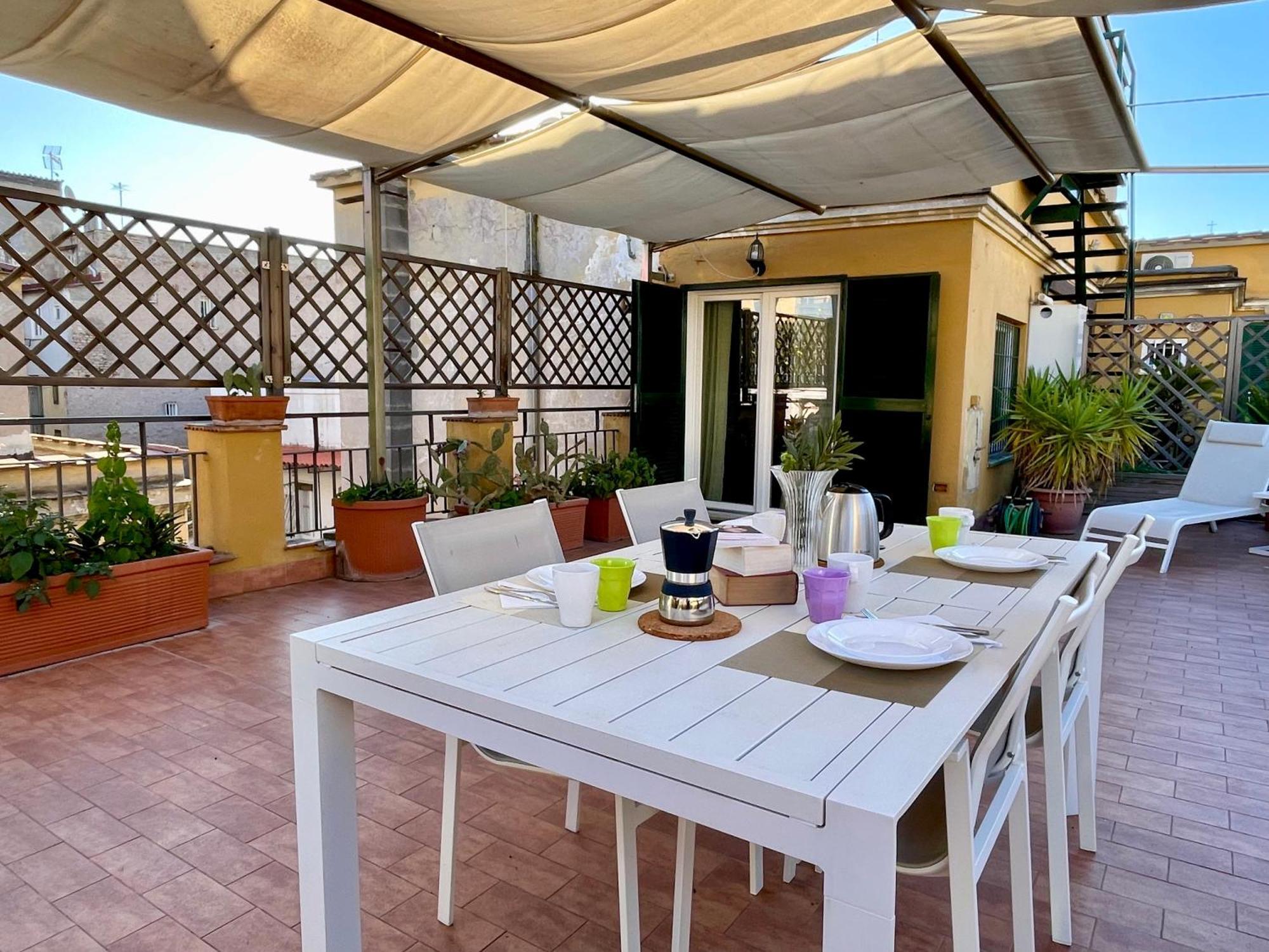 Elegant, With Private Terrace Next To The Vatican 罗马 外观 照片